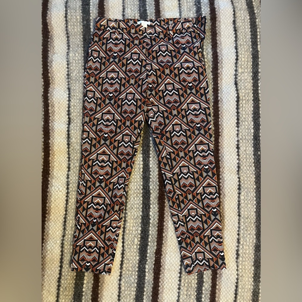 Patterned H&M pants (size 6)